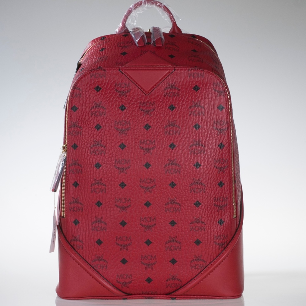MCM Duke Visetos Backpack (Large)